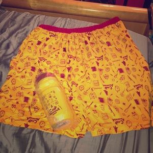 Nickelodeon Camp Anawanna Shorts and Waterbottle